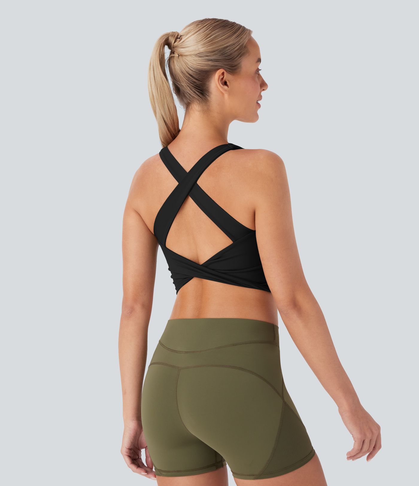 SoftlyZero™ Plush Cropped Yoga Tank Top