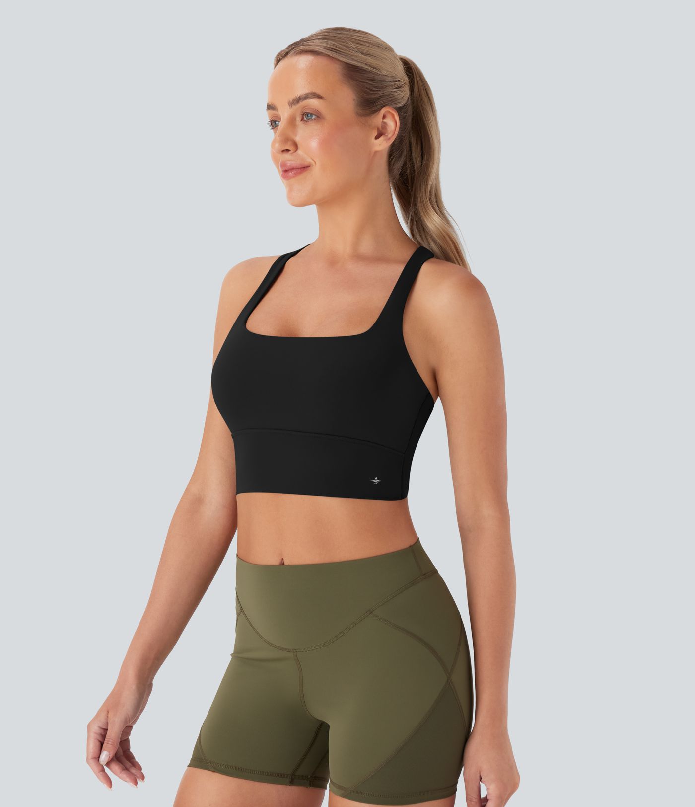 SoftlyZero™ Plush Cropped Yoga Tank Top