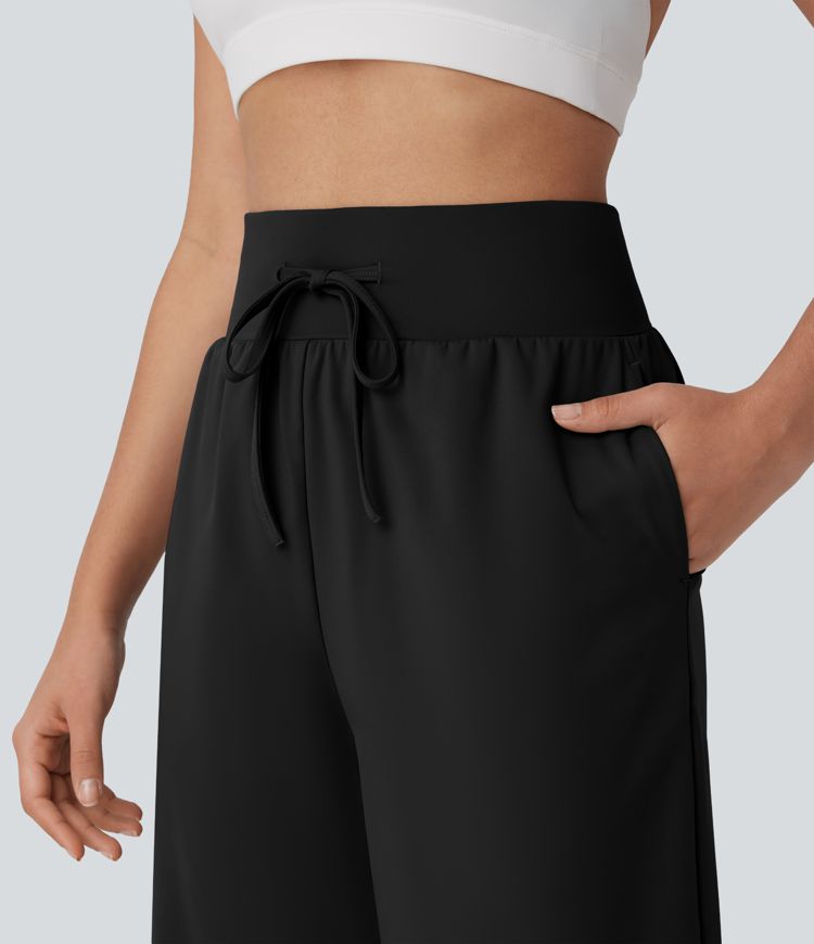 SoftlyZero™ Airy High Waisted Drawstring Pocket Cool Touch Yoga Pants