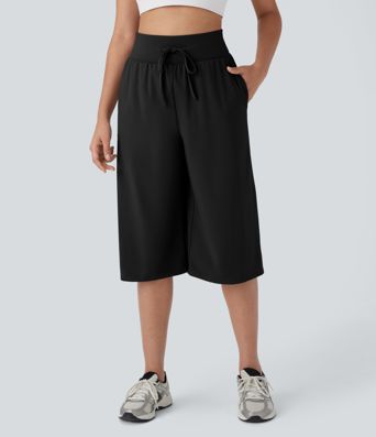 SoftlyZero™ Airy High Waisted Drawstring Pocket Cool Touch Yoga Pants