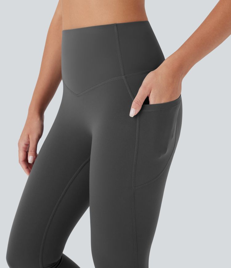 Halara UltraSculpt™ High Waisted Butt Lifting Tummy Control Pocket Shaping Capri Training Leggings