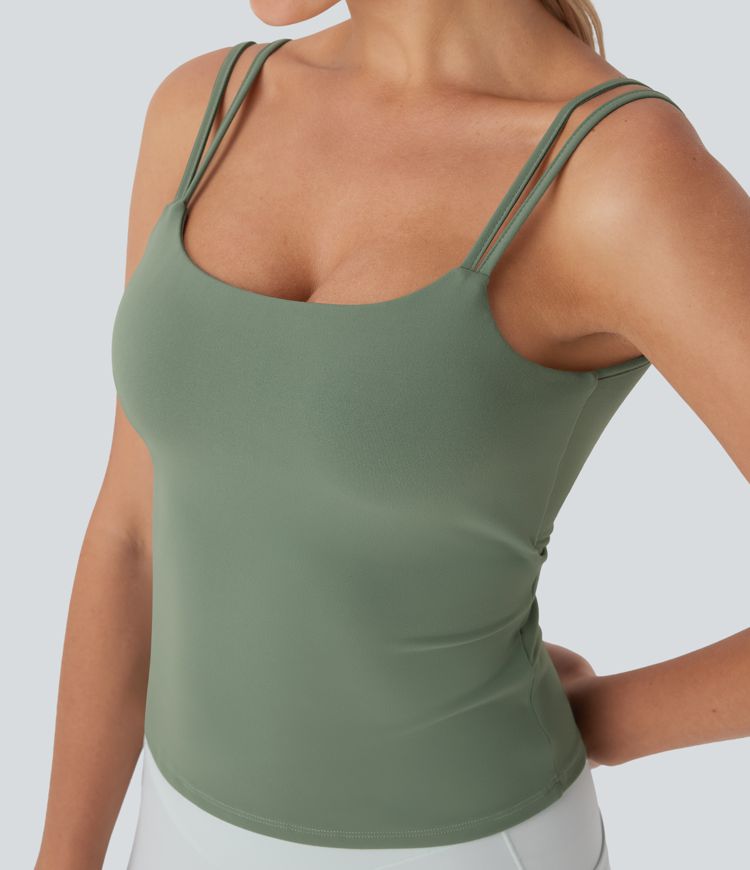 Debardeur de Yoga à Doubles Bretelles