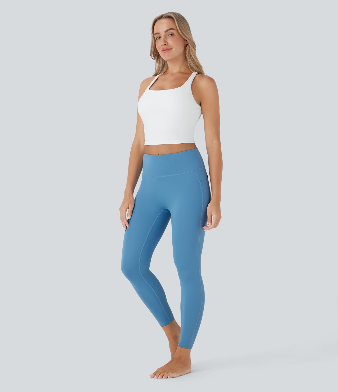 Cropped Yoga Tank Top D-F Cups
