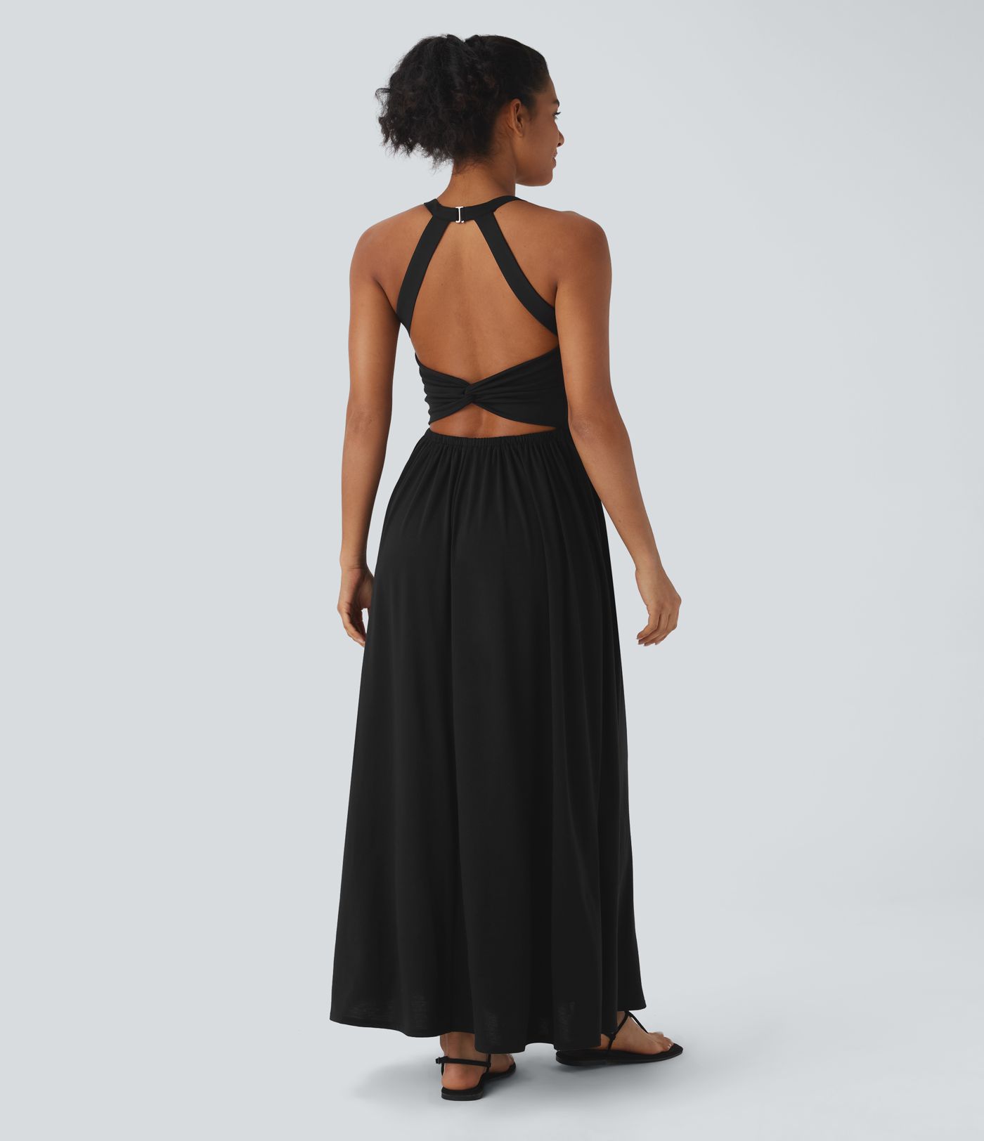 Pocket Flowy Maxi Dress