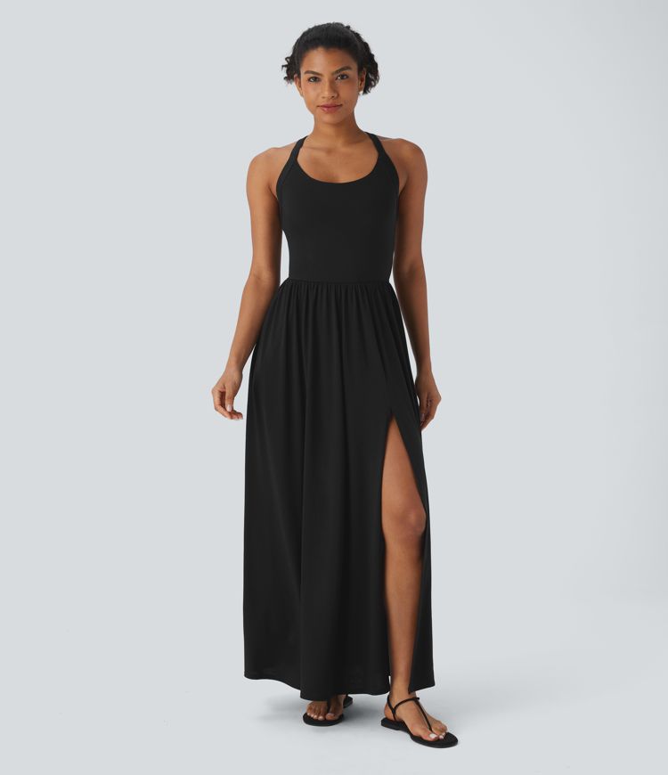 Pocket Flowy Maxi Dress