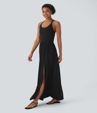 Pocket Flowy Maxi Dress