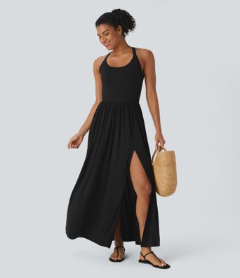 Pocket Flowy Maxi Dress