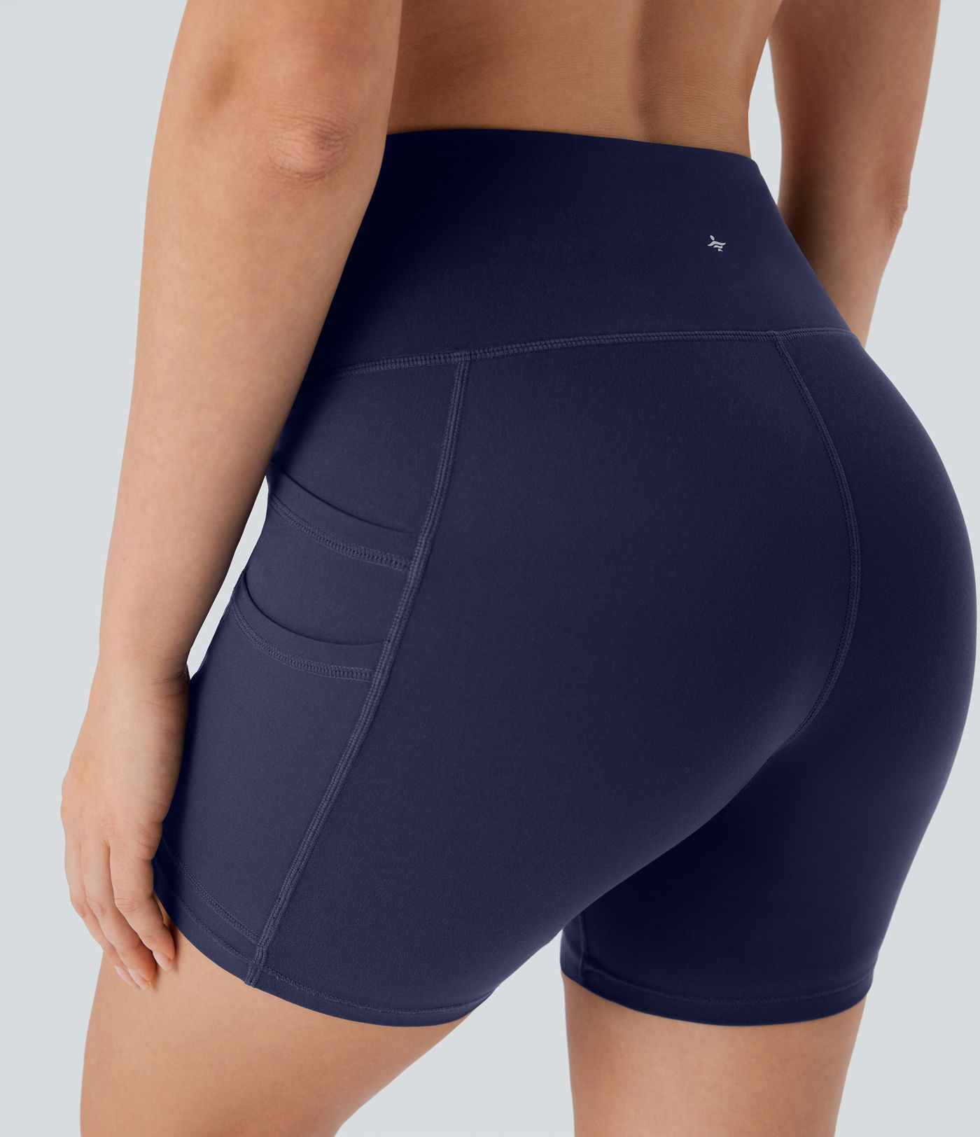 Softlyzero™ High Waisted Double Pockets Yoga Biker Shorts 5''-UPF50+