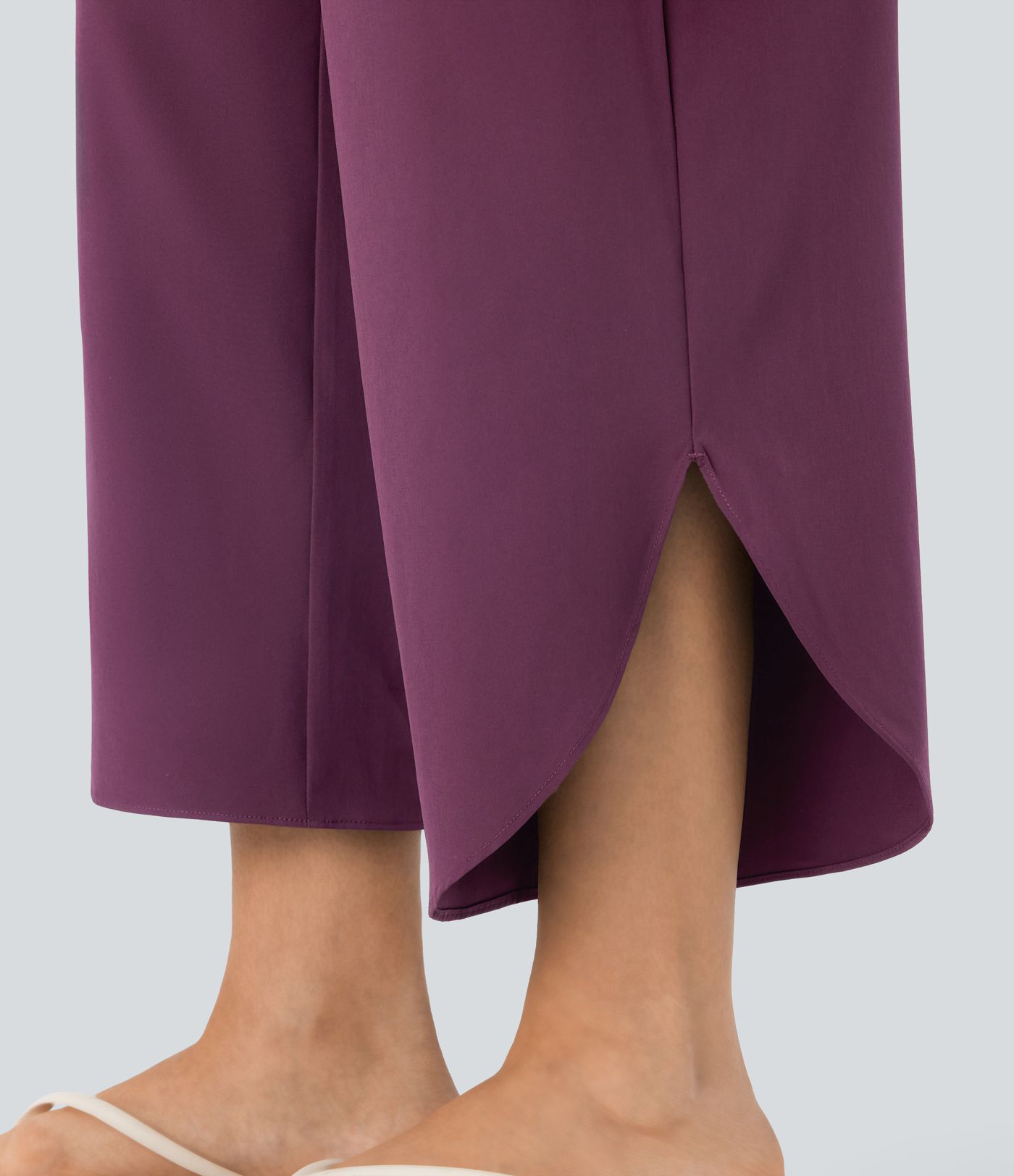 Hose mit hohem Bund, Tasche und Bauchkontrolle - schnelltrocknend