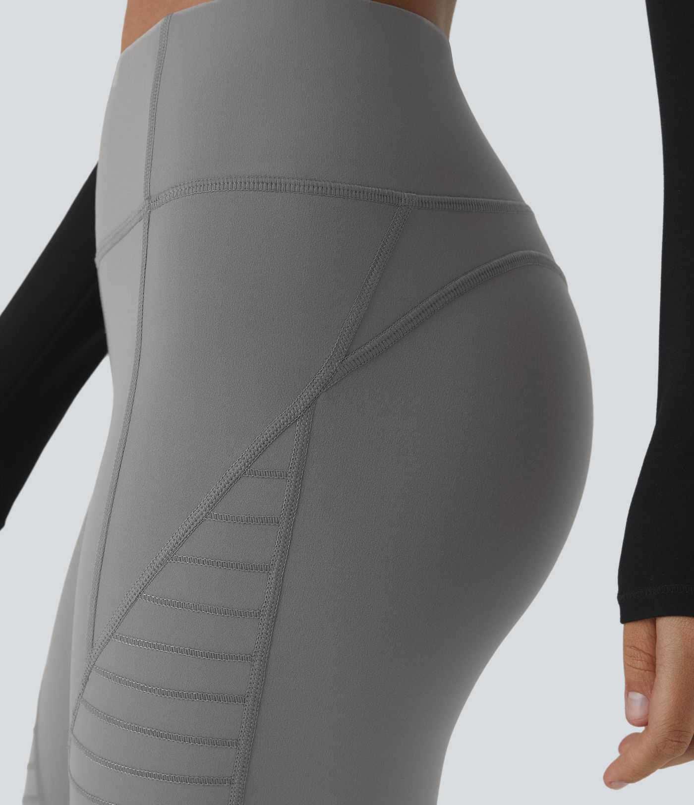 DayStretch Mid Rise Top-stitching 7/8 Casual Moto Leggings