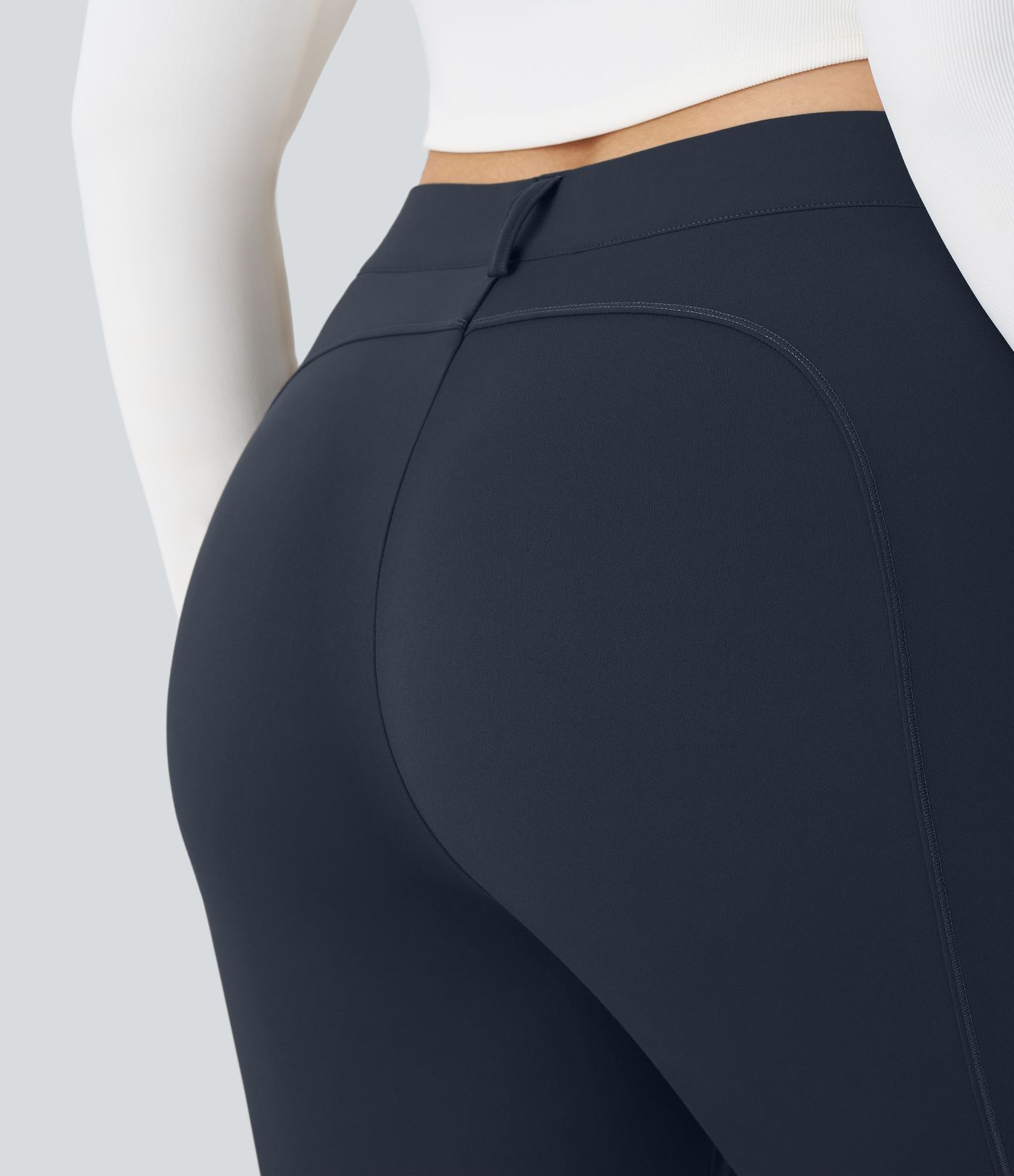 DayStretch High Waisted Zipper Pockets Solid Slim Hiking Plus Size Cargo Pants