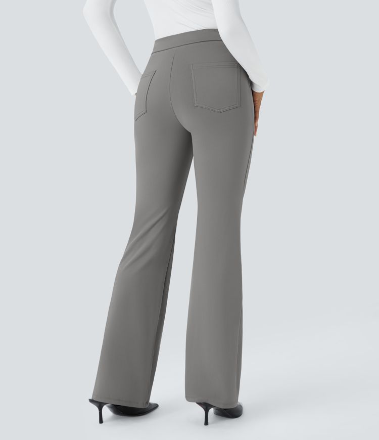 Halara Flex™ V Shaped High Waisted Decorative Pocket Work Pants