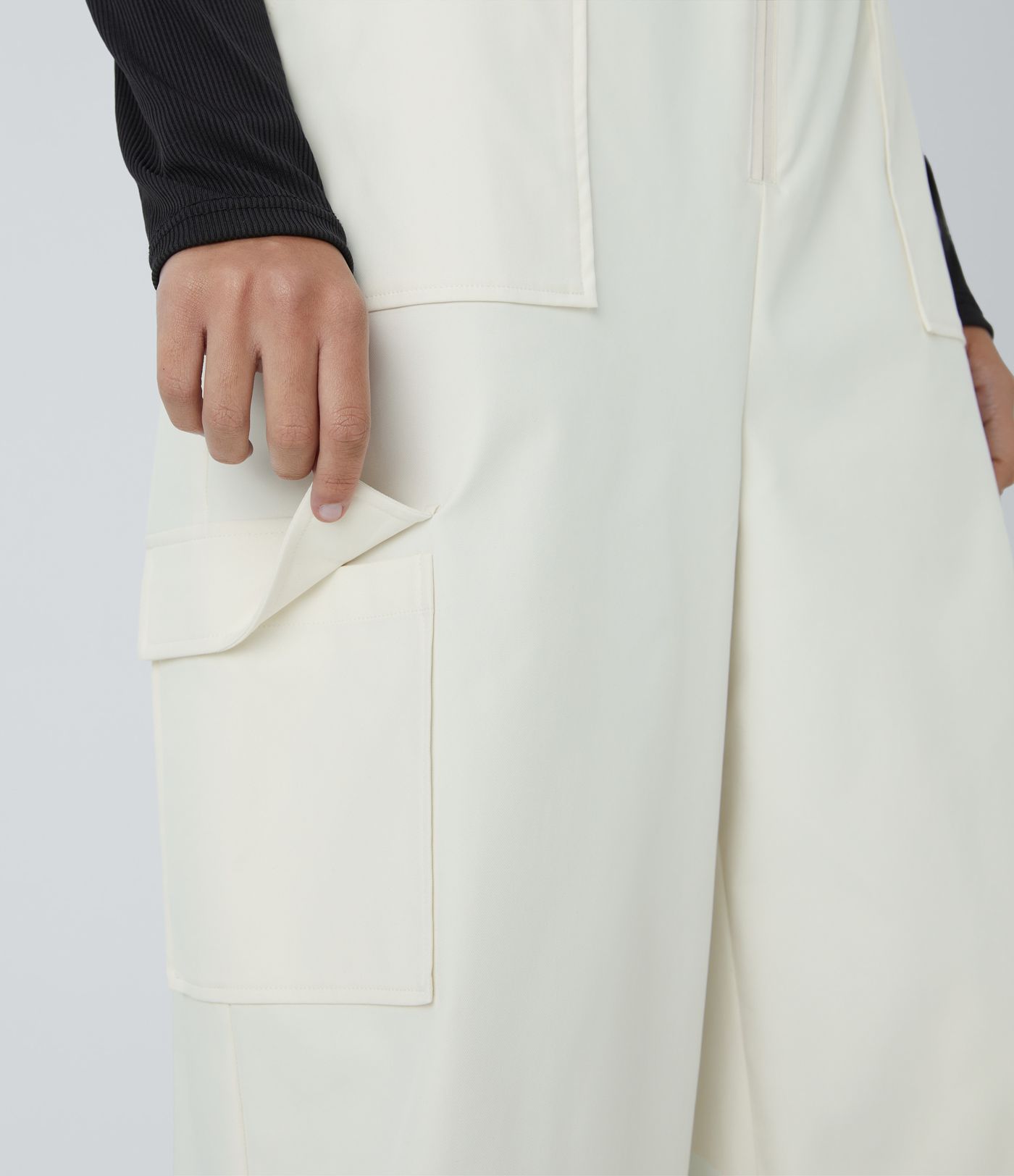 Water Repellent Wear-Resistant Zipper Pockets Camping Overalls