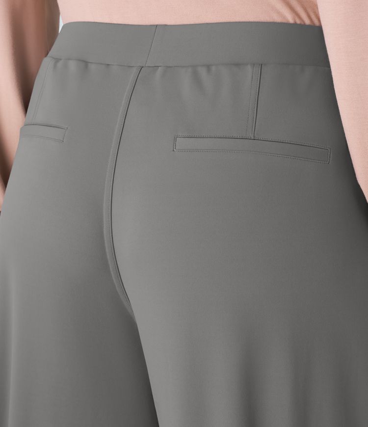 Halara Flex™ High Waisted Pocket Straight Leg Work Plus Size Pants