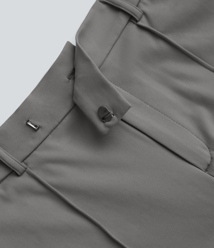 Halara Flex™ High Waisted Side Pocket Straight Leg Work Trousers