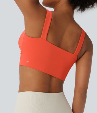 SoftlyZero™ Въздушен Сутиен за Ниска Поддръжка Ефект за Йога и Спорт за Чашки D-F