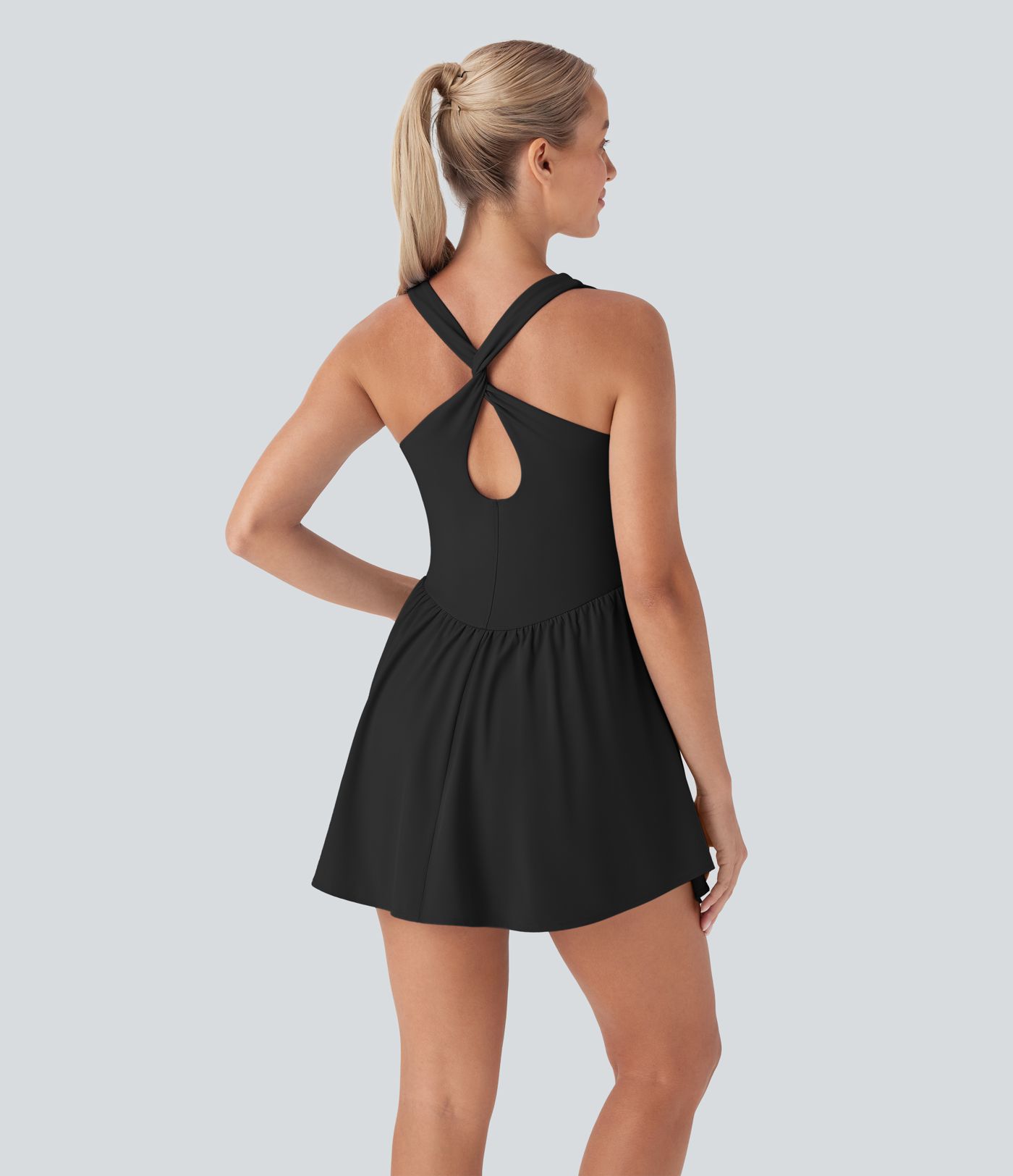 Breezeful™ Corset 2-in-1 Pocket Mini Quick Dry Flowy Pickleball Active Dress D-F Cups