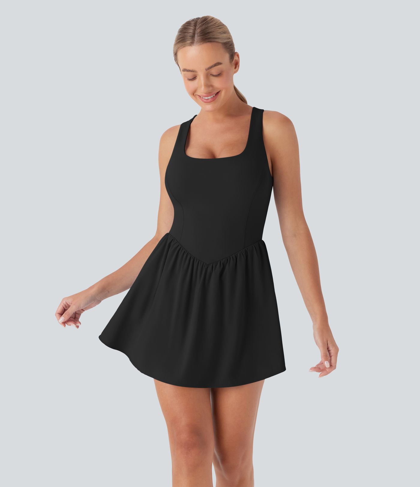 Breezeful™ Corset 2-in-1 Pocket Mini Quick Dry Flowy Pickleball Active Dress D-F Cups