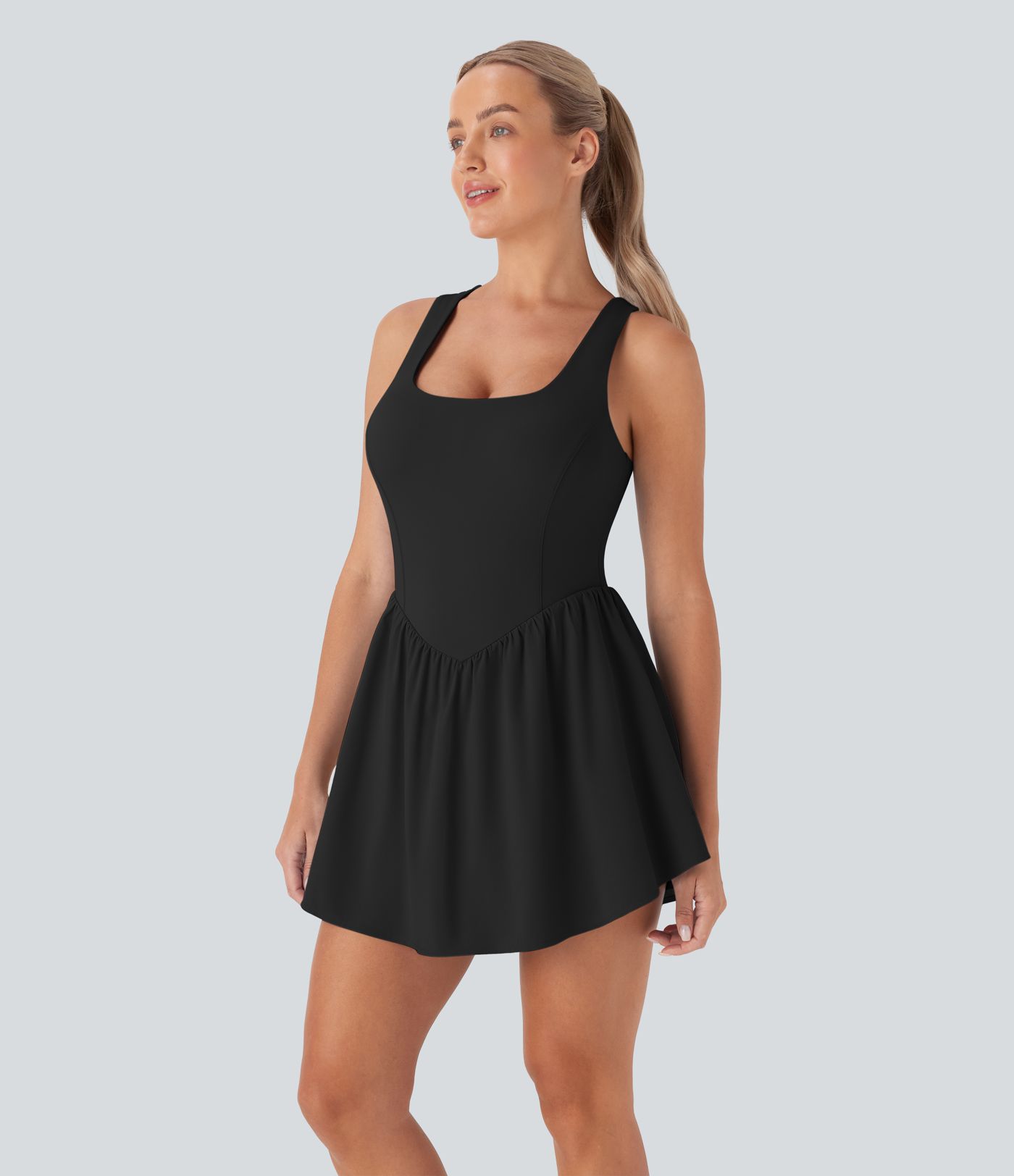 Breezeful™ Corset 2-in-1 Pocket Mini Quick Dry Flowy Pickleball Active Dress D-F Cups