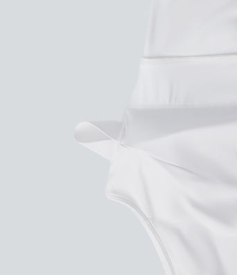 SoftlyZero™ Débardeur court décontracté à col rond aérien et toucher frais SoftlyZero™ Débardeur court décontracté à col rond aérien et toucher frais