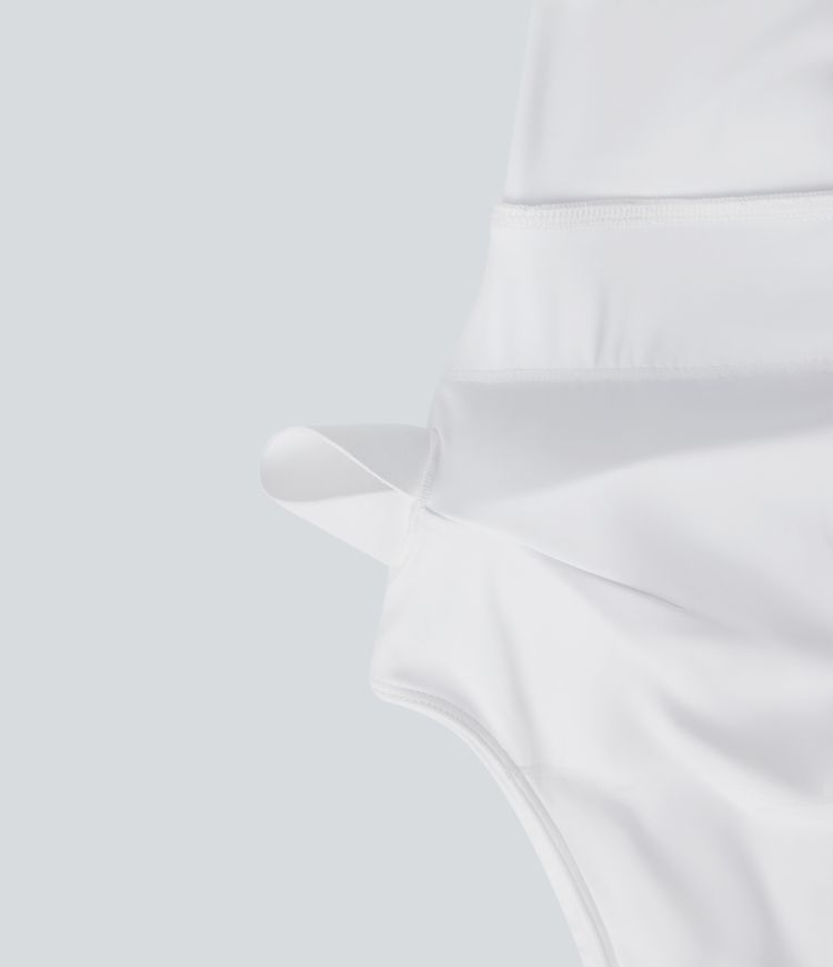 SoftlyZero™ Débardeur court décontracté à col rond aérien et toucher frais SoftlyZero™ Débardeur court décontracté à col rond aérien et toucher frais
