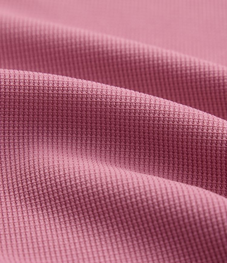 Drawstring Ruched Waffle Yoga Tank Top