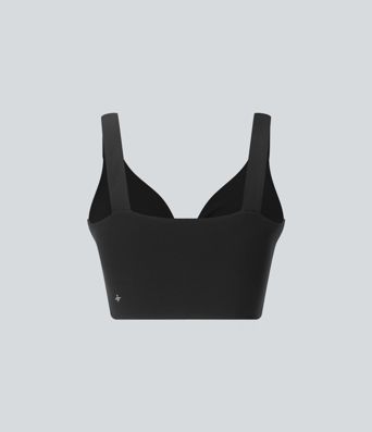 SoftlyZero™ Airy Low Support Cut Out Cool Touch Yoga Sports Bra E-G Cups-UPF50+