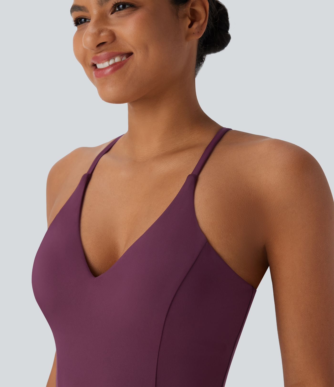 Breezeful™ Pocket Tapered Quick Dry Casual Slip Jogger Jumpsuit