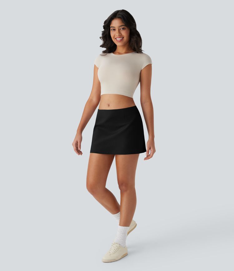 Niedriger Preis 2-in-1 A-Linie Mini Casual Rock