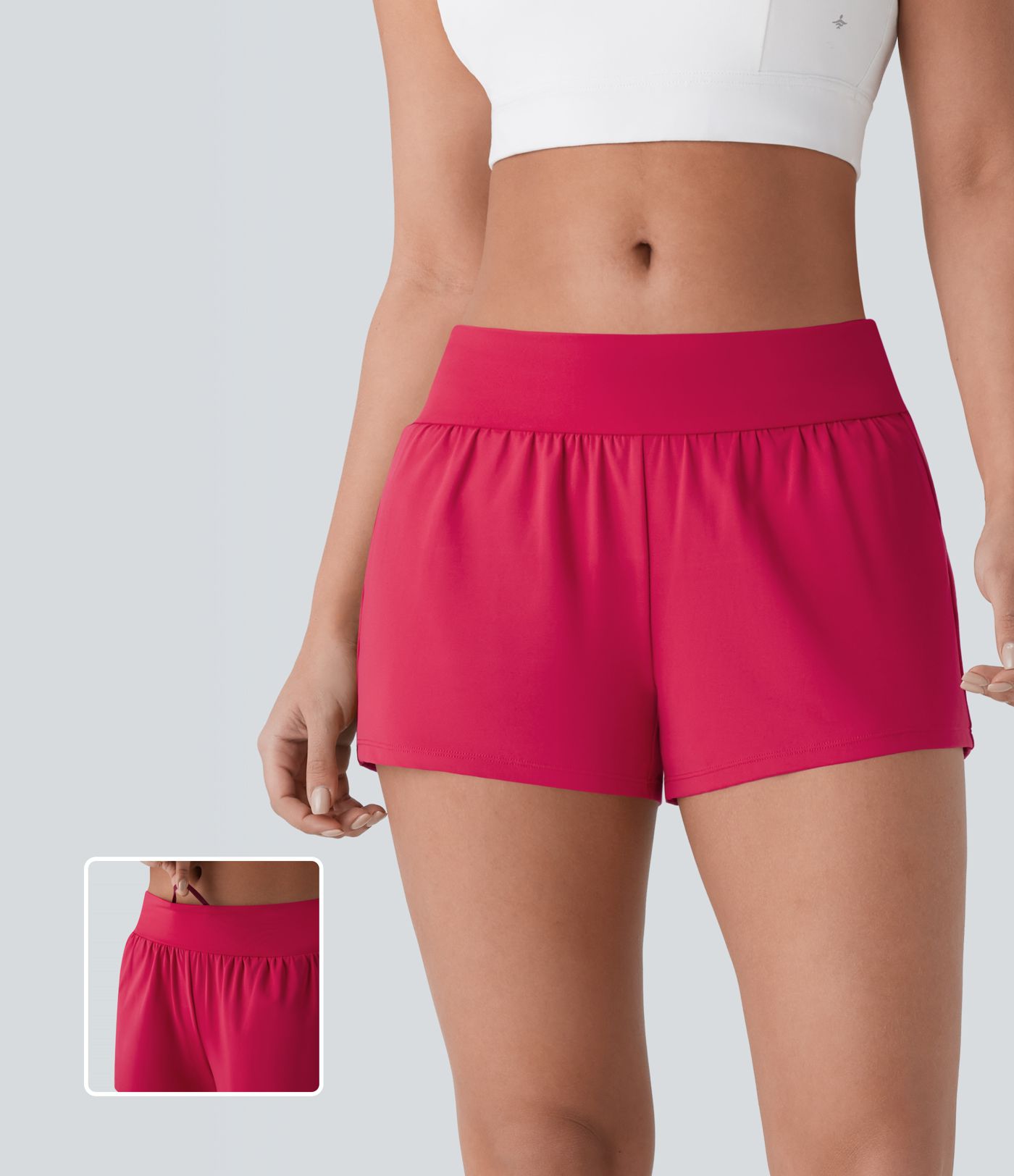 SoftlyZero™ Airy Low Rise  Shorts 3'' with Pockets
