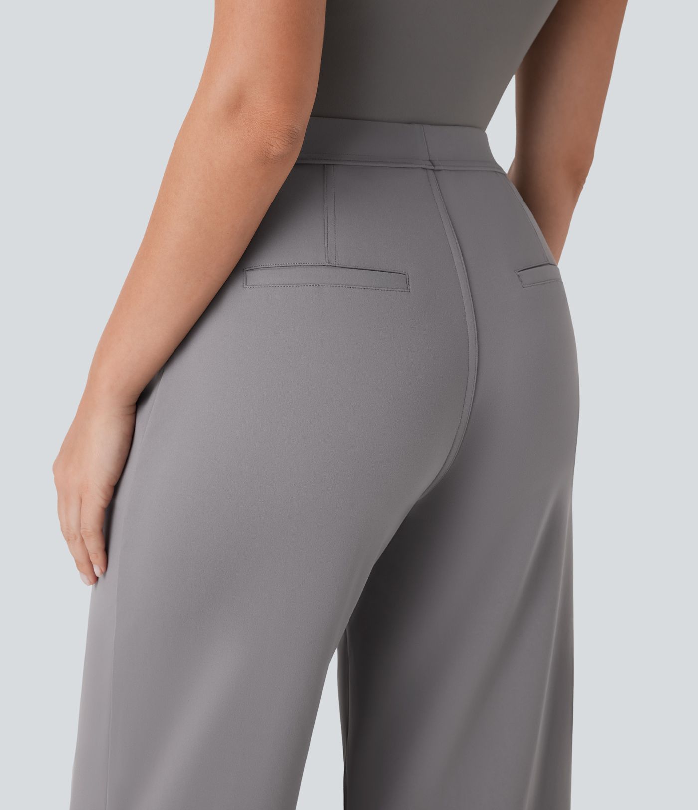 Halara Flex™ DayStretch High Waisted Side Pocket Straight Leg Capri Work Pants