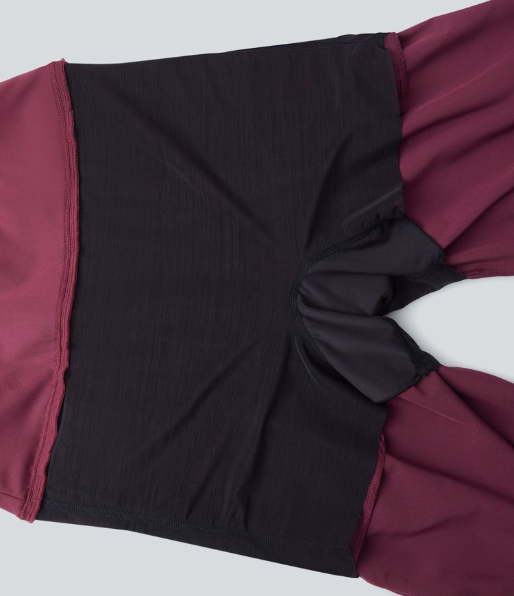 Breezeful™ U Neck Cu Out Tummy Control Pocket Quick Dry Yoga Jumpsuit