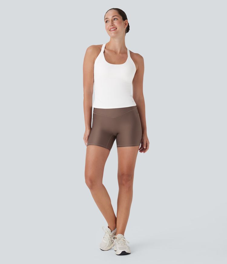 SoftlyZero™ Plush Cut Out Yoga Tank Top A-C Cups