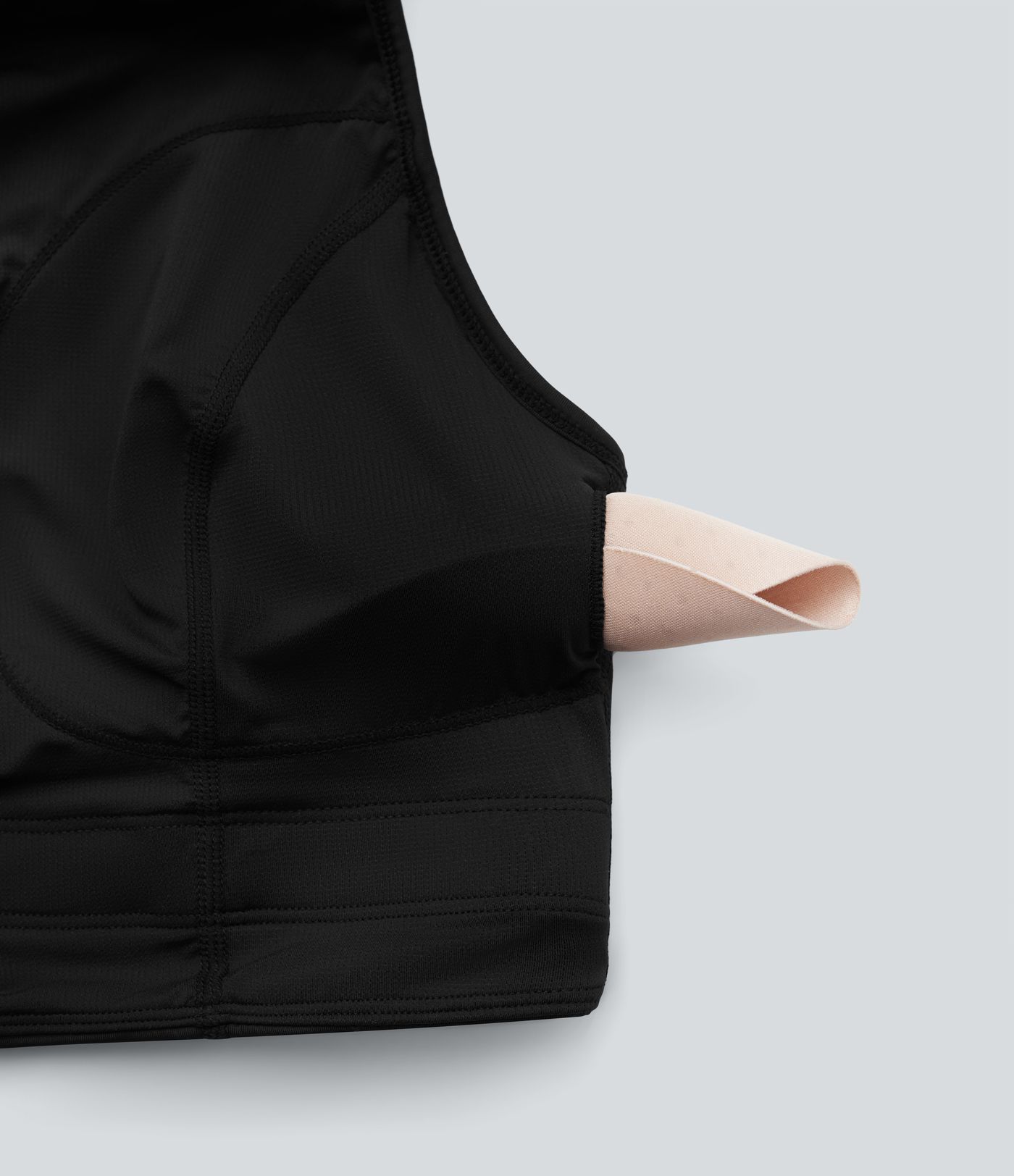 SoftlyZero™ QuickDry Cut Out Stand Collar Skinny Cropped Tennis Tank Top