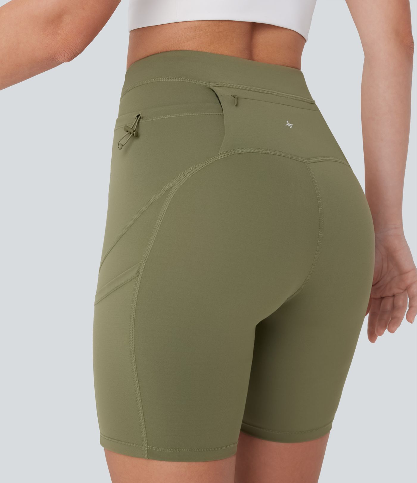 Pantalón corto SpeedWave™ ciclismo correr secado rápido múltiple bolsillo tiro alto 17.5cm