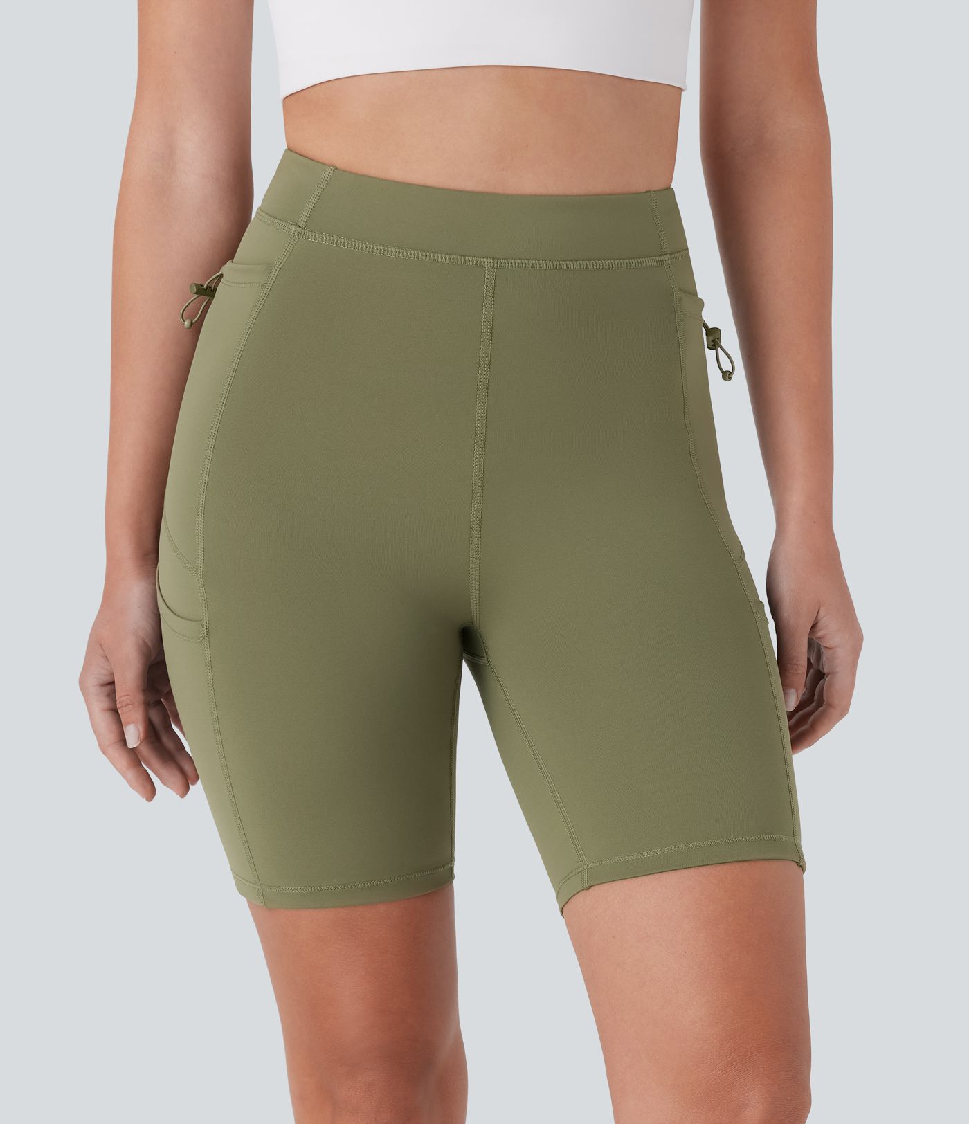 Pantalón corto SpeedWave™ ciclismo correr secado rápido múltiple bolsillo tiro alto 17.5cm