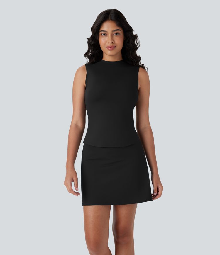 Softlyzero™ QuickDry - 2-in-1 Golf-Set mit Seitentaschen, Bauchkontrolle, abgerundetem Saum, Schlitz und Golf-Tee-Taschen