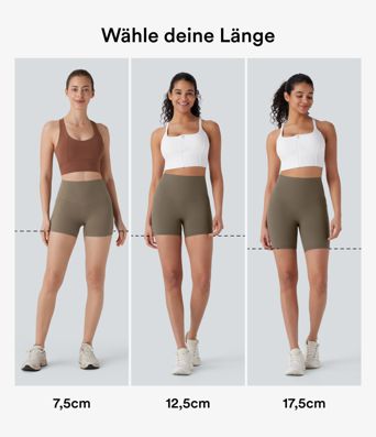 SoCinched ハイウエスト お腹をコントロール サイドポケット シェイピング トレーニング バイカー ショーツ 7''