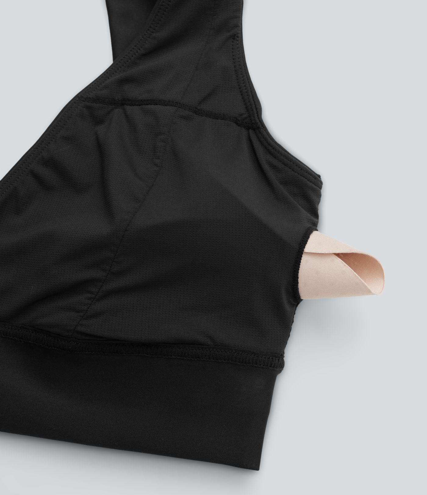 Light Support Sheen Yoga Sports Bra A-C Cups