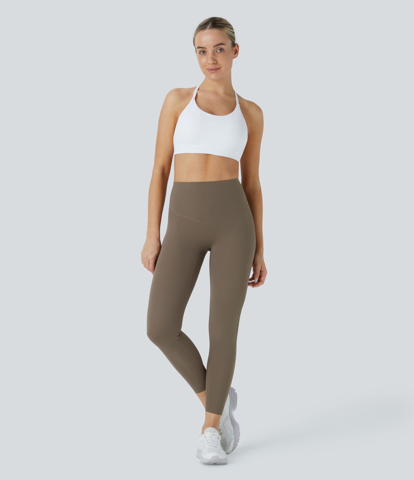 Halara UltraSculpt™ High Waisted Butt Lifting Tummy Control Pockets 7/8 Workout Leggings