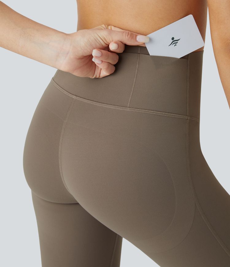 Halara UltraSculpt™ High Waisted Butt Lifting Tummy Control Pockets 7/8 Workout Leggings