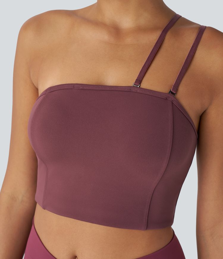 Softlyzero™ Rose support removable strap yoga sports bra - UPF50+