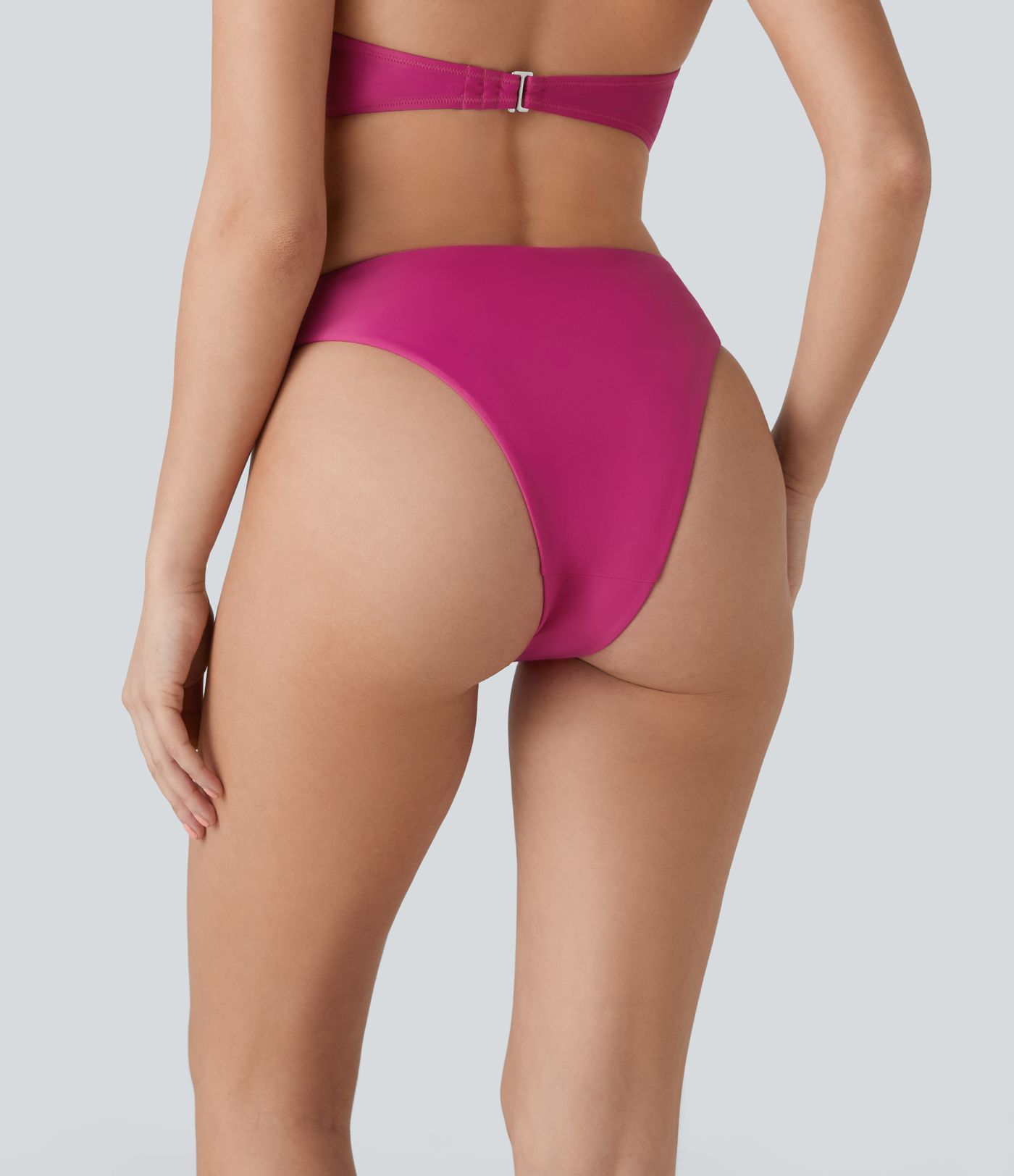 Low Rise Ruched Bikini Bottom Swimsuit