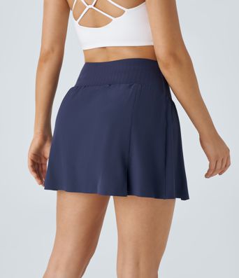 Breezeful™ High Waisted 2-in-1 Pocket Quick Dry Mini Tennis Skirt