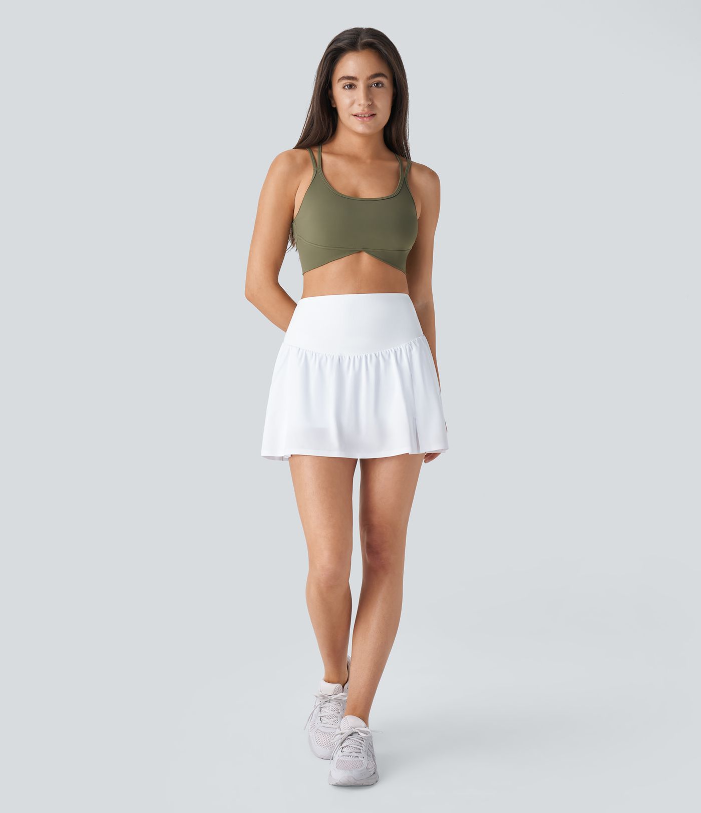 Breezeful™ High Waisted 2-in-1 Pocket Quick Dry Mini Tennis Skirt