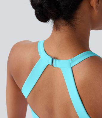 SoftlyZero™ Plush Cut Out Yoga Tank Top A-C Cups