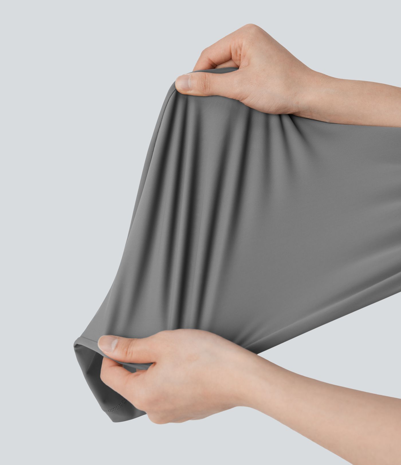 High Waisted Tapered Cool Touch Work Pants with Pockets