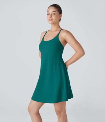 SoftlyZero™ Plush Backless Active Dress-Longer Length-Easy Peezy Edition