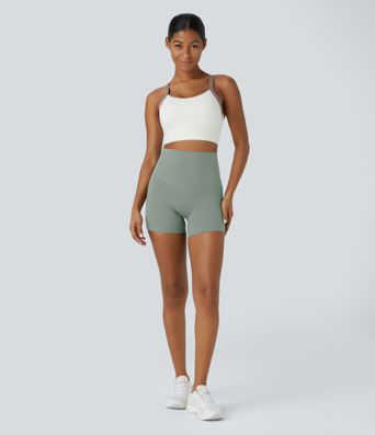 High-waisted, shaping bootcut yoga leggings with pockets by Halara UltraSculpt™