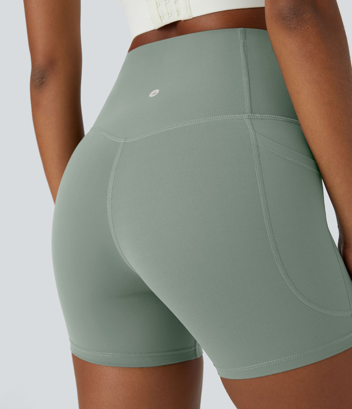 High-waisted, shaping bootcut yoga leggings with pockets by Halara UltraSculpt™